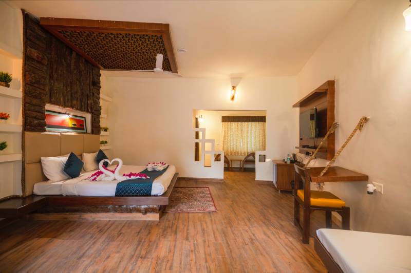 Elephants Park — Garden View Room at La Perle River Resort