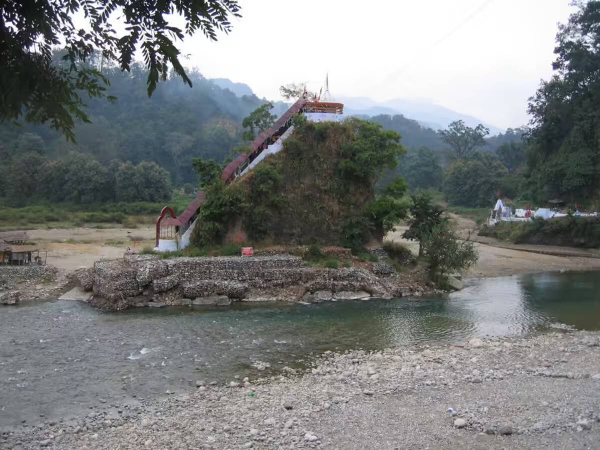 Garjia Devi Temple near La Perle River Resort, Jim Corbett